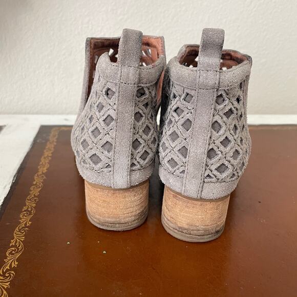 Jeffrey Campbell Taggart Open Weave Shoe Booties - Picture 6 of 10